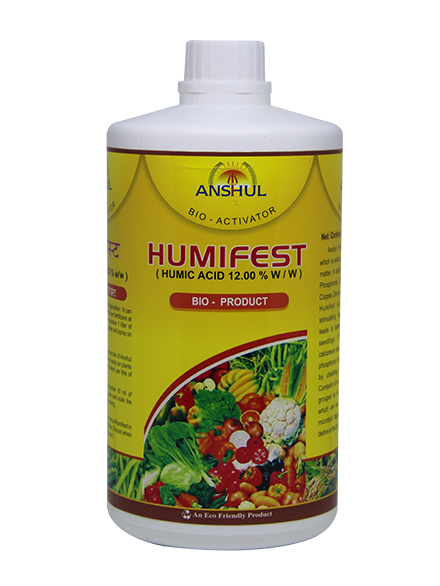 anshul humifest plant bio activator - 250 ml (humic acid 12%)