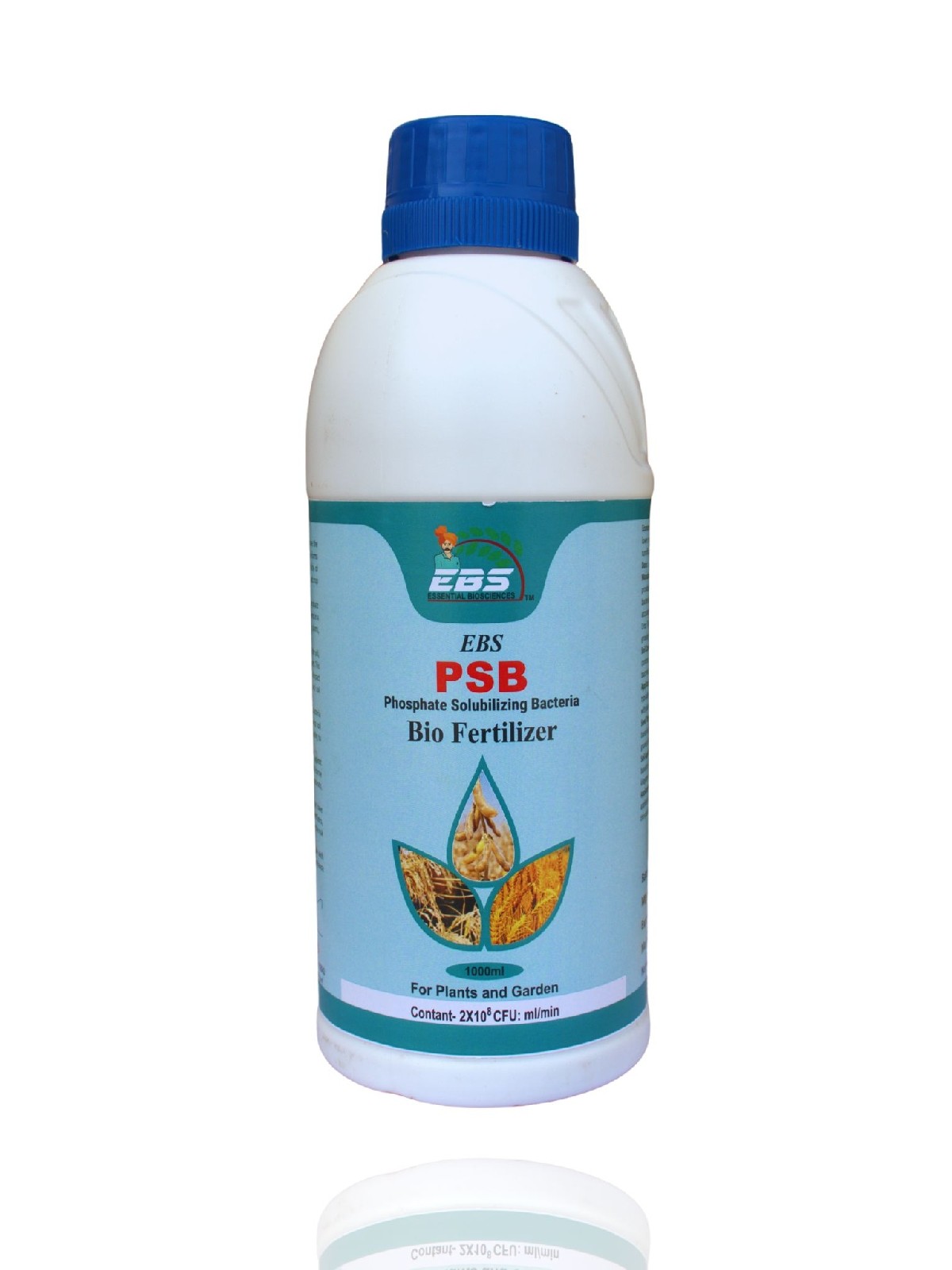 ebs psb phosphate solubilising bacteria - liquid bio fertilizer - 5 lit | 2x10^8 | can convert waste into compost | used in all crops