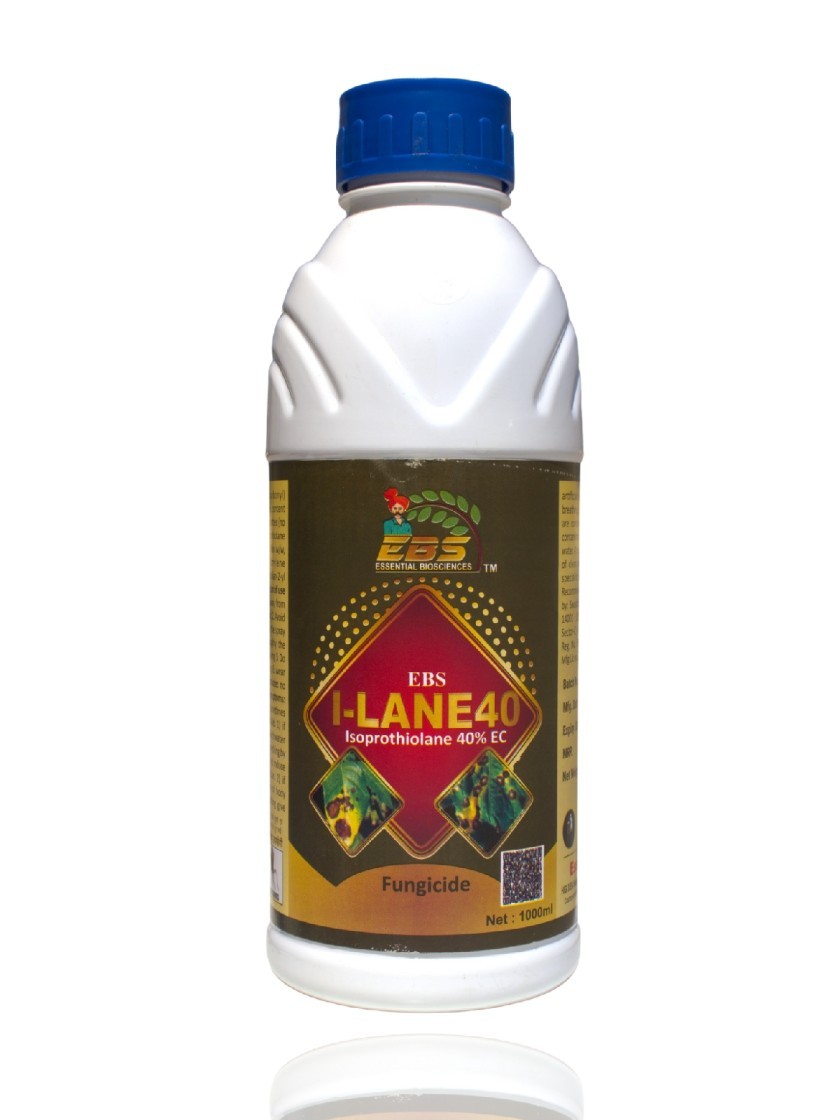 ebs i-lane 40 systemic fungicide - 1 lit | isoprothiolane 40% ec | it protects crops from fungal diseases