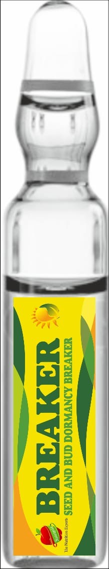 sunrasiya breaker seed and bud dormancy biostimulant - 10 ml glass ampoule | phosphorus pentoxide -3%, zinc -17 %