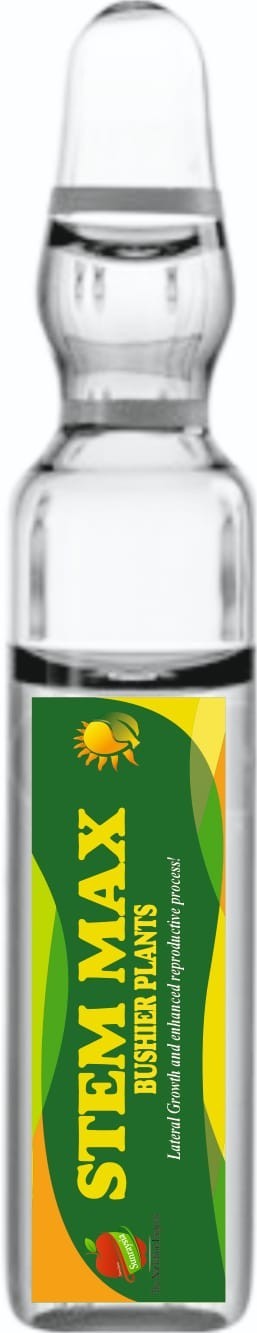 sunrasiya stem max bushier plant growth regulator - 10 ml glass ampoule | salicylic acid-2 %
