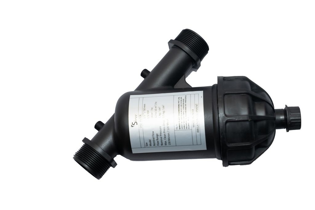 shree disc filter - 50mm (1.5 inch), y type-4